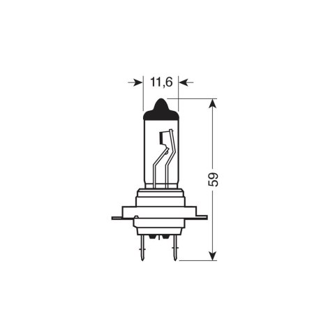 Żarówki xenon look H7 55W 2szt Box Żarówki xenon look H7 55W 2szt Box